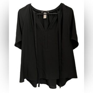 Black H&M Tie-Top
